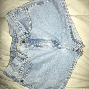 High waste shorts